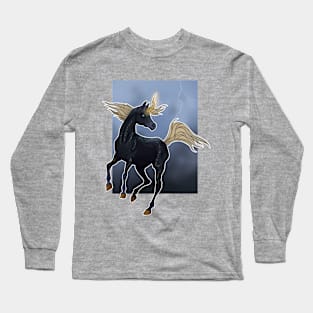 Stormy unicorn Long Sleeve T-Shirt